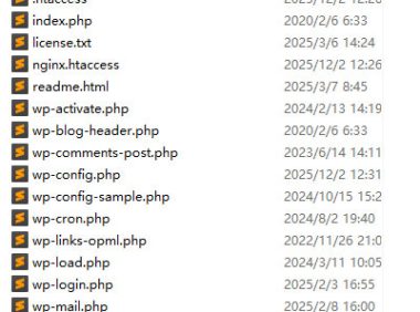 深度了解WordPress目录结构和文件